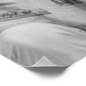 JFKのリラックス外側 ポスター (角)