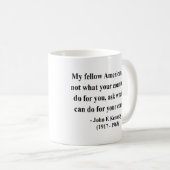 JFKの引用文3a コーヒーマグカップ (正面右)