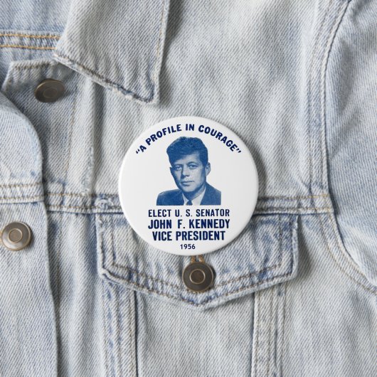JFKの記念ピン1956年 缶バッジ (インサイチュ)