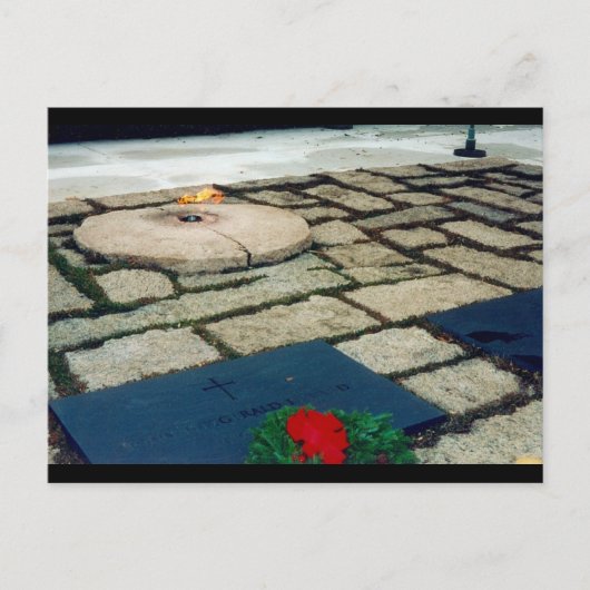 JFKの記念碑 ポストカード (正面)