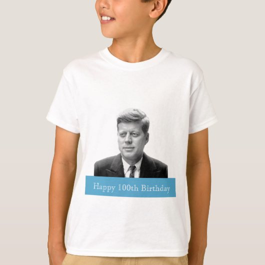 JFKの100th誕生日 Tシャツ (正面)