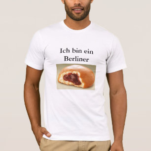 JFKのIchの大箱のeinのベルリンの住民 Tシャツ