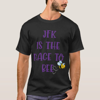 JFKはBeeの場所 Tシャツ