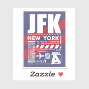 JFKエアポートニューヨーク シール