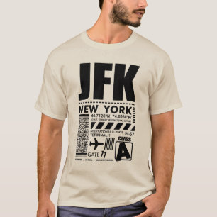JFKエアポートニューヨーク Tシャツ