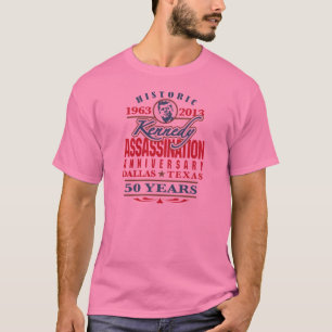 JFKケネディの暗殺記念日1963年- 2013年 Tシャツ