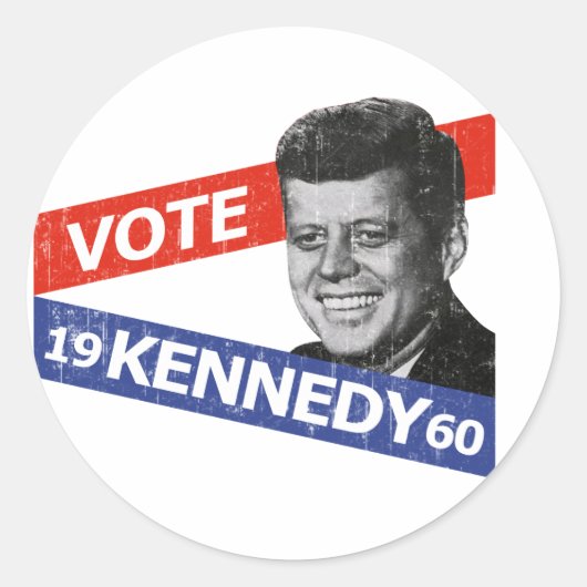 JFKケネディ選挙 ラウンドシール (正面)