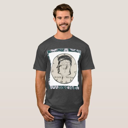 JFKコイン Tシャツ (正面フル)