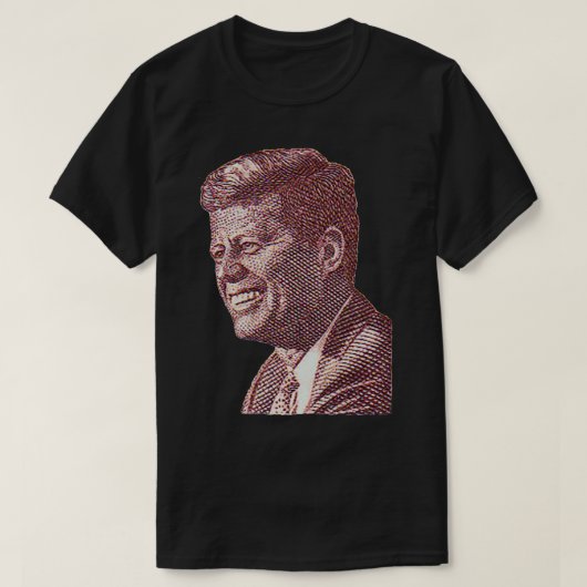 JFKジョン・F・ケネディ第35代大統領 Tシャツ (デザイン正面)