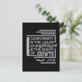 JFK引用文葉書 ポストカード (スタンド正面)