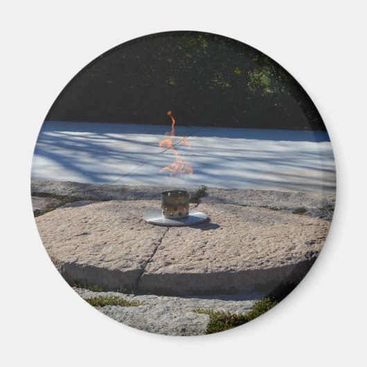 JFK永遠の炎 マグネット (正面)