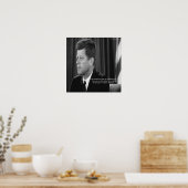 JFK相違点/多様性引用文ポスター ポスター (キッチン)