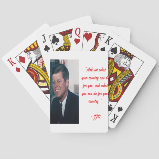 JFK および Ask Not 引用句 トランプ (裏面)