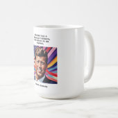 JFK ジョン・F・ケネディ 名言 モチベーション 刺激 コーヒーマグカップ (正面右)