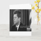 JFK 多様性 引用 カード (黄色い花)