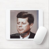 JFK 屋根を修理せよ 名言 マウスパッド (マウス)