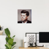 JFK 屋根を直す 有名な引用ポスター ポスター (ホームオフィス)