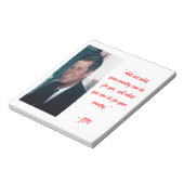 JFK 引用 "故郷に問うな己に" ノートパッド (回転)