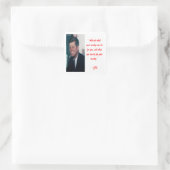 JFK 引用 "Ask Not" スクエアシール (バッグ)