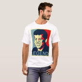 jfk、本当の伝説 tシャツ (正面フル)