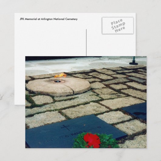 JFK 永恒火焰 ポストカード (正面/裏面)