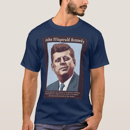 JFK -測定 Tシャツ (正面)