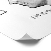 JFK – 神に信頼 ポスター (角)