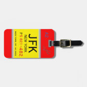 JFK -荷物のラベル ラゲッジタグ (正面横)