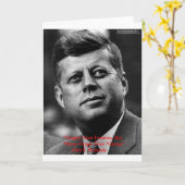 JFK "許さずに忘れない" 賢者の名言ギフト & カード (黄色い花)
