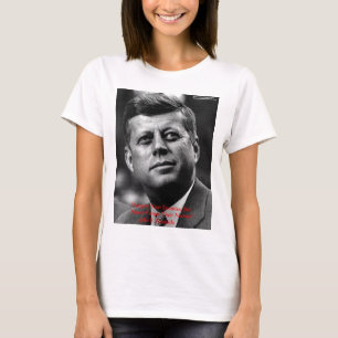 JFK "許さずに忘れない" 賢者の名言ギフト & カード Tシャツ