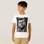 JFK「許さない」知恵忘れ引用文ギフト&カード Tシャツ (正面フル)