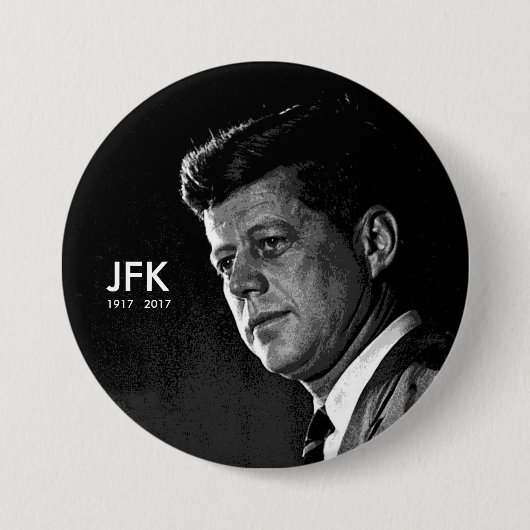 JFK 1917 2017 缶バッジ (正面)