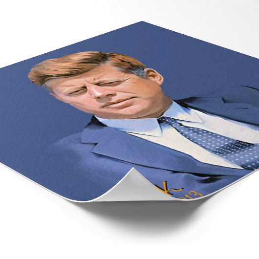 JFK 1963 - 2013 ポスター (角)