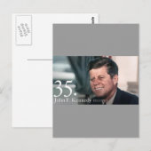 JFK 35 ポストカード (正面/裏面)