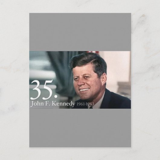 JFK 35 ポストカード (正面)