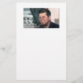 JFK 35 便箋 (正面)