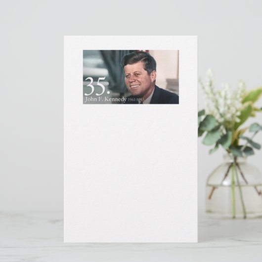 JFK 35 便箋 (スタンド正面)