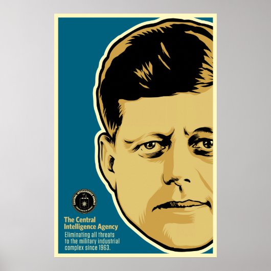 JFK CIA Poster ポスター (正面)
