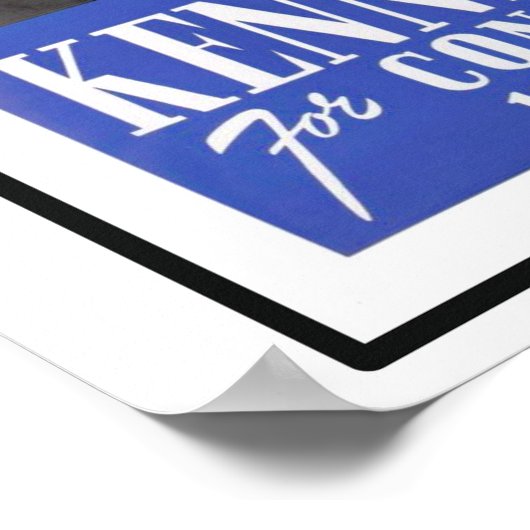 JFK for Congress ポスター (角)