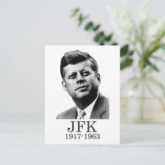JFK - John F.ケネディ ポストカード (スタンド正面)