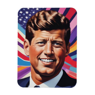 JFK John F. Kennedyインスピレーショやる気を起こさせるン マグネット
