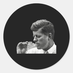 Jfk John F Kennedyシガー喫煙スモーカー ラウンドシール