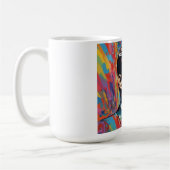 JFK John F. Kennedy引用文インスピレーションやる気を起こさせる コーヒーマグカップ (左)