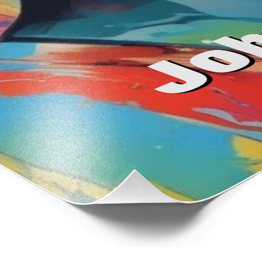 JFK John F. Kennedy引用文インスピレーションやる気を起こさせる フォトプリント (角)