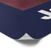 JFK John F. Kennedy引用文インスピレーションやる気を起こさせる ポスター (角)