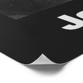 JFK John F. Kennedy引用文インスピレーションやる気を起こさせる ポスター (角)