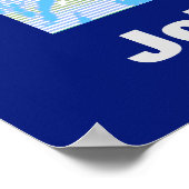 JFK John F. Kennedy引用文インスピレーションやる気を起こさせる ポスター (角)