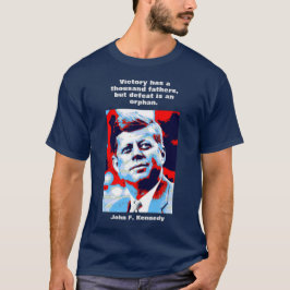 JFK John F. Kennedy引用文インスピレーションやる気を起こさせる Tシャツ
