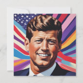 JFK John F. Kennedy やる気を起こさせる Card (正面)