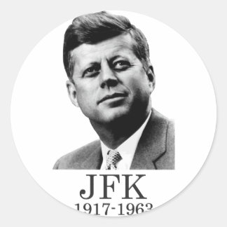 JFK - John F. Kennedy ラウンドシール